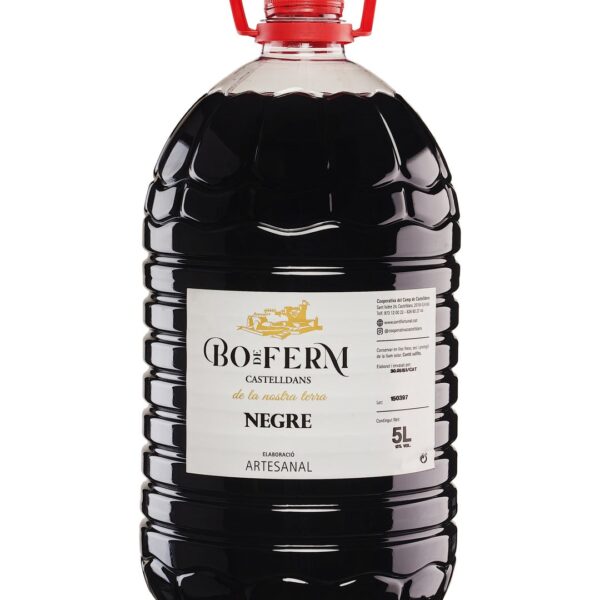 vermut negro garrafa de 5l