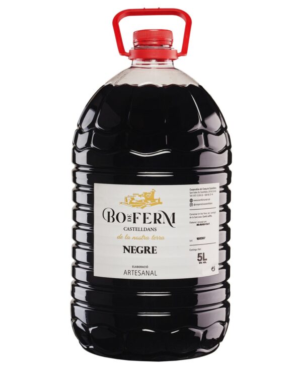 vermut negro garrafa de 5l